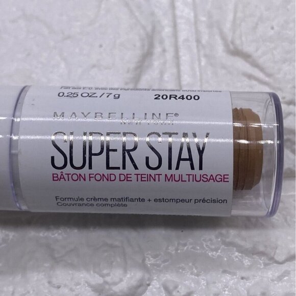 Maybelline Superstay Multi-Use Foundation Stick 0.25 oz GOLDEN 312 SEALED - Picture 10 of 12